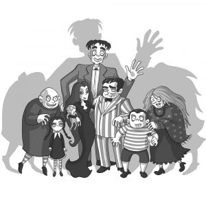 Addams Family fan art