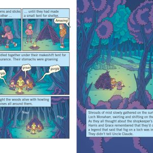 Client: Harper Collins - Harris and Grace graphic novel